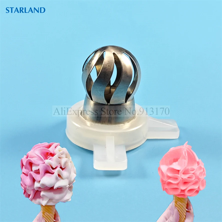 

Моделирование товара, волшебный цветок, мягкая подача мороженого из нержавеющей стали, аксессуар, внутренний диаметр 29 мм, 3 варианта, 1 шт.