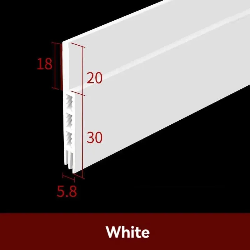 Door Seal Strip 1Pc 1 Meter Self-Adhesive for Doors Windows Sound Insulation Windproof Porous