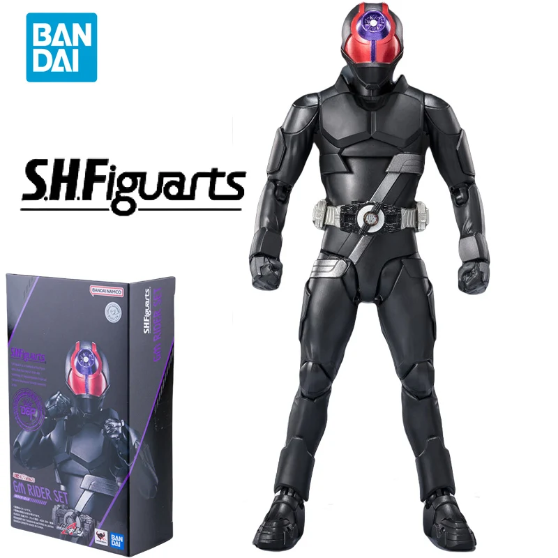 

Genuine Origin Bandai Kamen Rider GEATS S.H.Figuarts SHF GM Knight Set Action Collectible Model Decorations Doll Toys For boys