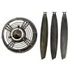 Retro Industrial Style Aircraft Propeller Wrought Iron Art Wall Hanging Ornaments Bar Internet Cafe Decoration 2