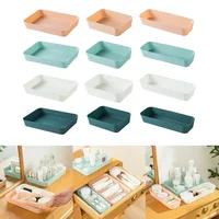 Large Capacity Storage Storage Box Small Box Tableware Clearer Classification Drawer Durable Kitchen Partition Storage Trays 1
