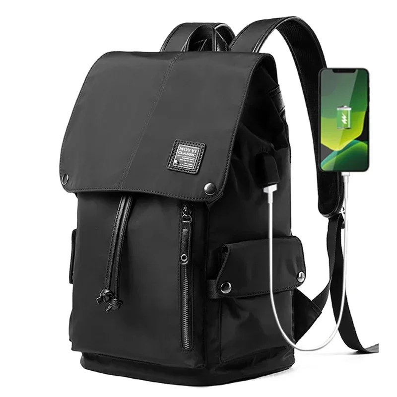Waterproof Nylon Backpack for Men and Women