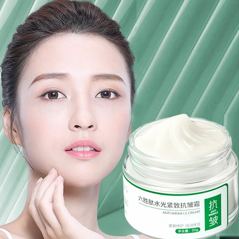 Hexapeptide Anti wrinkle Cream Firming and Moisturizing Essence Cream  whitening cream for dark skin care products free shipping