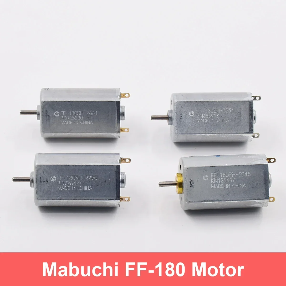 ブラシ DC 1.5V-3V カーボンブラシ 180 電子スターター 13300RPM 高速 FF-180S