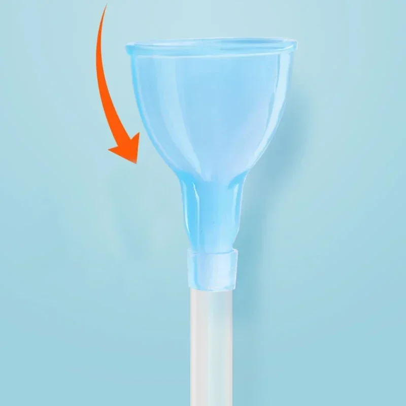 Nasal Aspirator Nasal Aspirator Soft Tip Safe Sucker Newborn Baby Vacuum Suction Sick Toddlers Practical Infant Absorption Nose Cleaner Snot