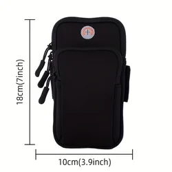 Universal Sports Running Arm Bag (Black)
