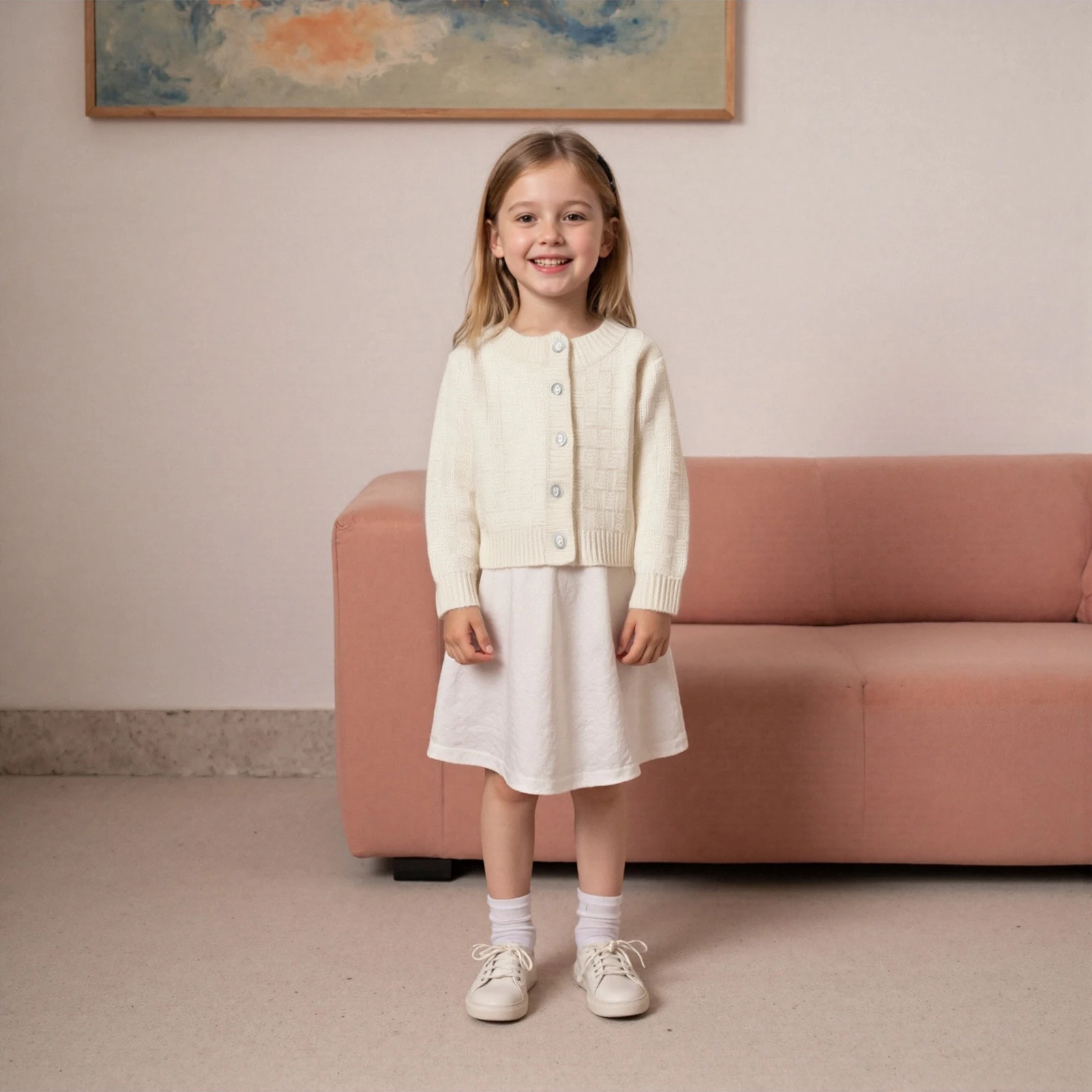 키즈 가을 니트 가디건 긴 소매 단색 버튼다운 따뜻한 겨울 스웨터 소녀 소년용