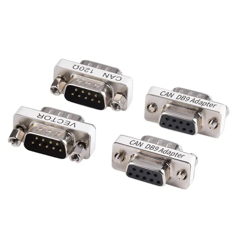 1pc DB9 Male to Female CAN Bus Terminal Resistance Built-in 120 Ohm ...