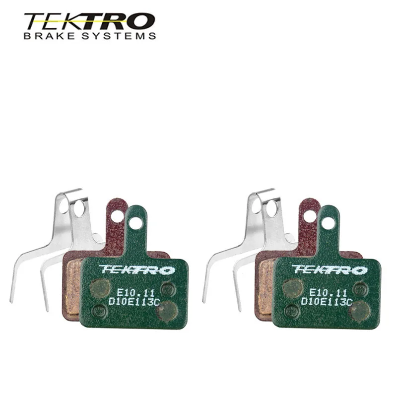 Tektro-自転車ディスクブレーキパッド,複合ブレーキパッド,オリジナルのe10.11,Shimano Tektroズーム用,自転車部品,アクセサリー