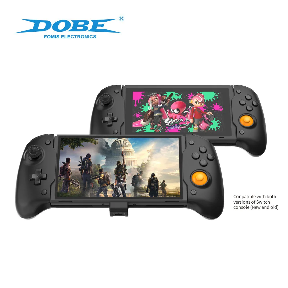 DOBE Wireless Gamepad Six-Axis Vibration Gaming Joystick for Nintendo Switch / Switch OLED Console Game Controller Grip TNS-1125