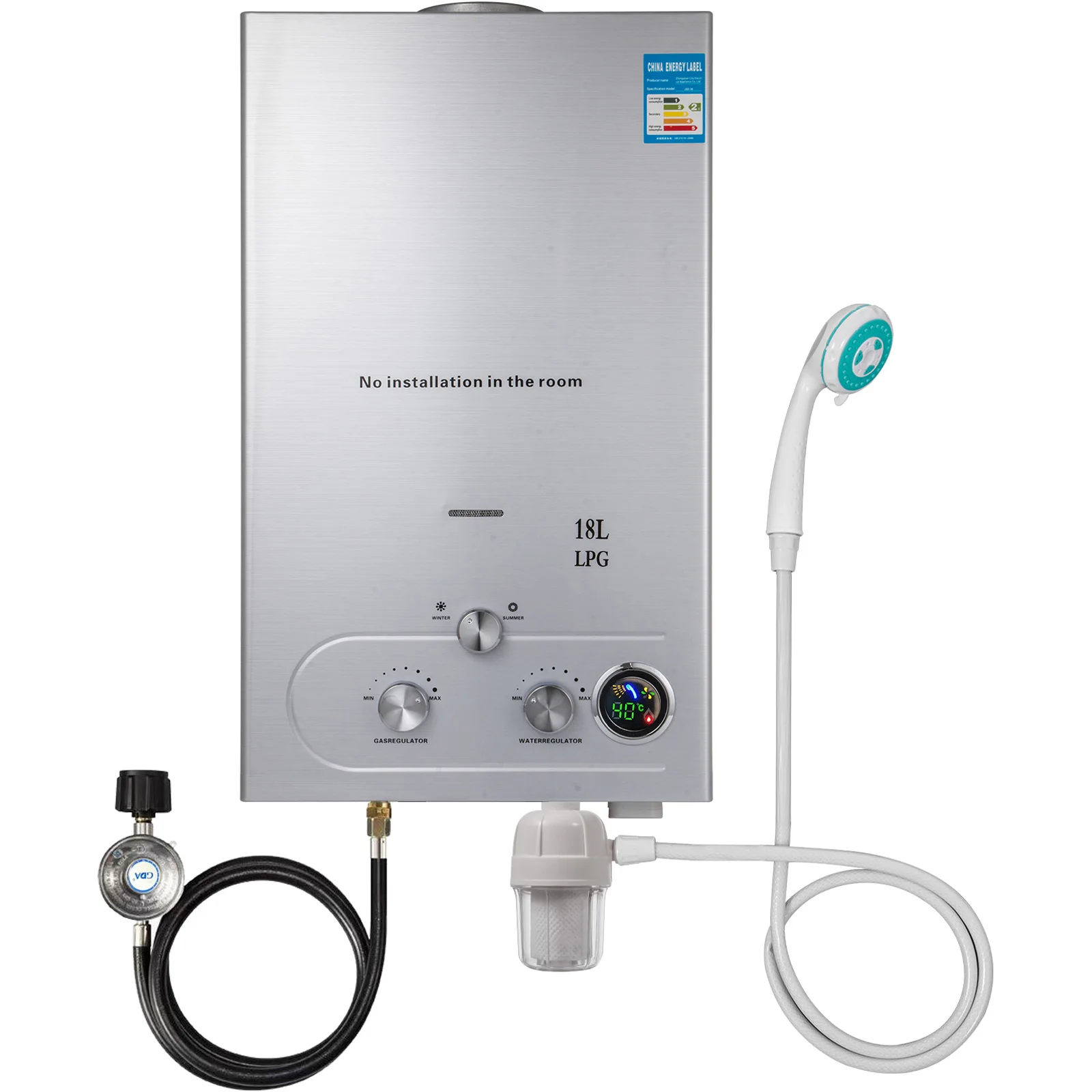 Many Amps Gas Tankless Water Heater Use | Tankless Water Heater Gas  Installation - Gas Water Heaters - Aliexpress