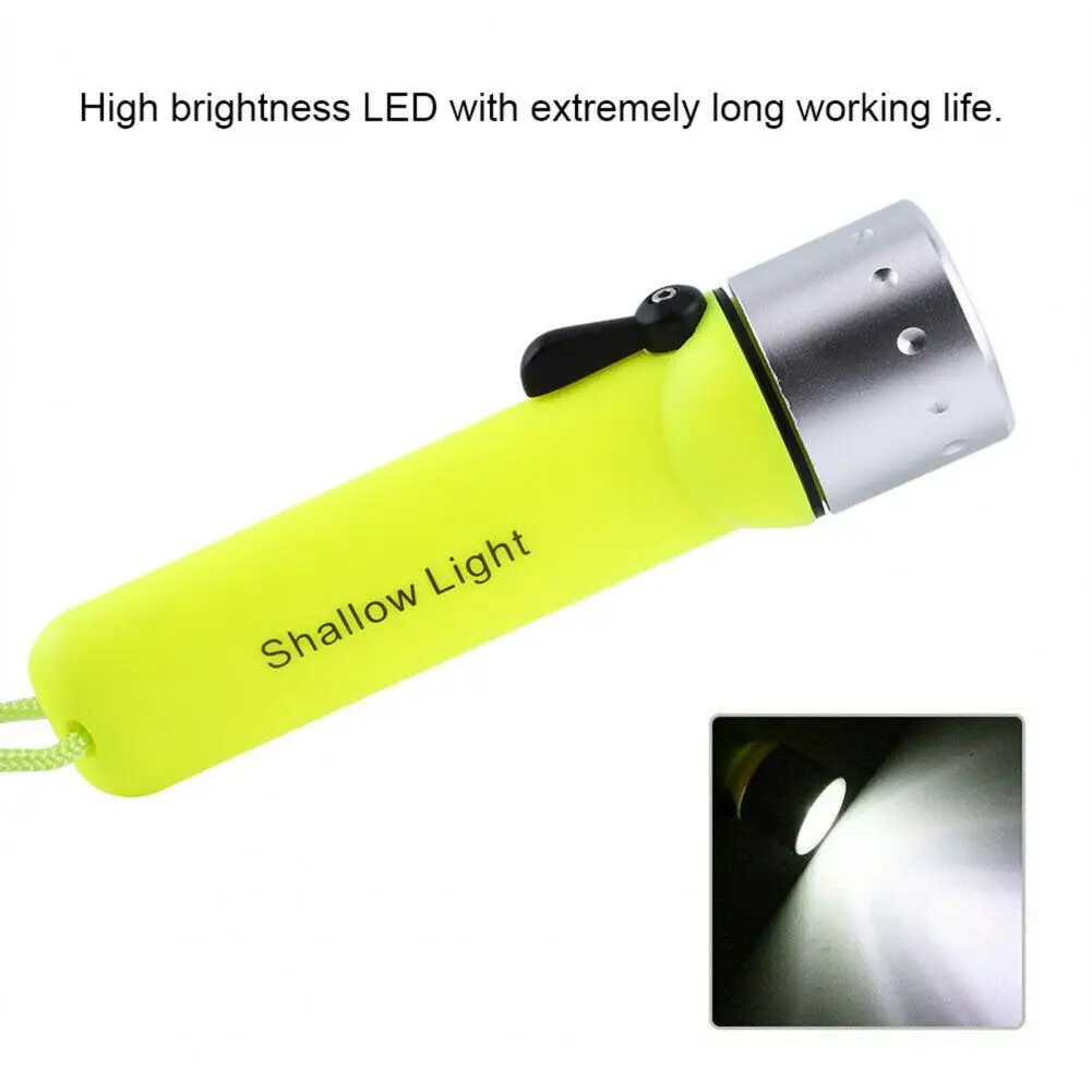 

Useful Diving Flashlight Portable Crush-Resistance Not Dazzling Premium Ultra Small Diving Flashlight