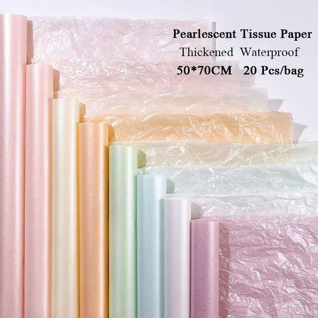 Color Pearlescent Pear Paper Packaging Postage Waterproof - Temu