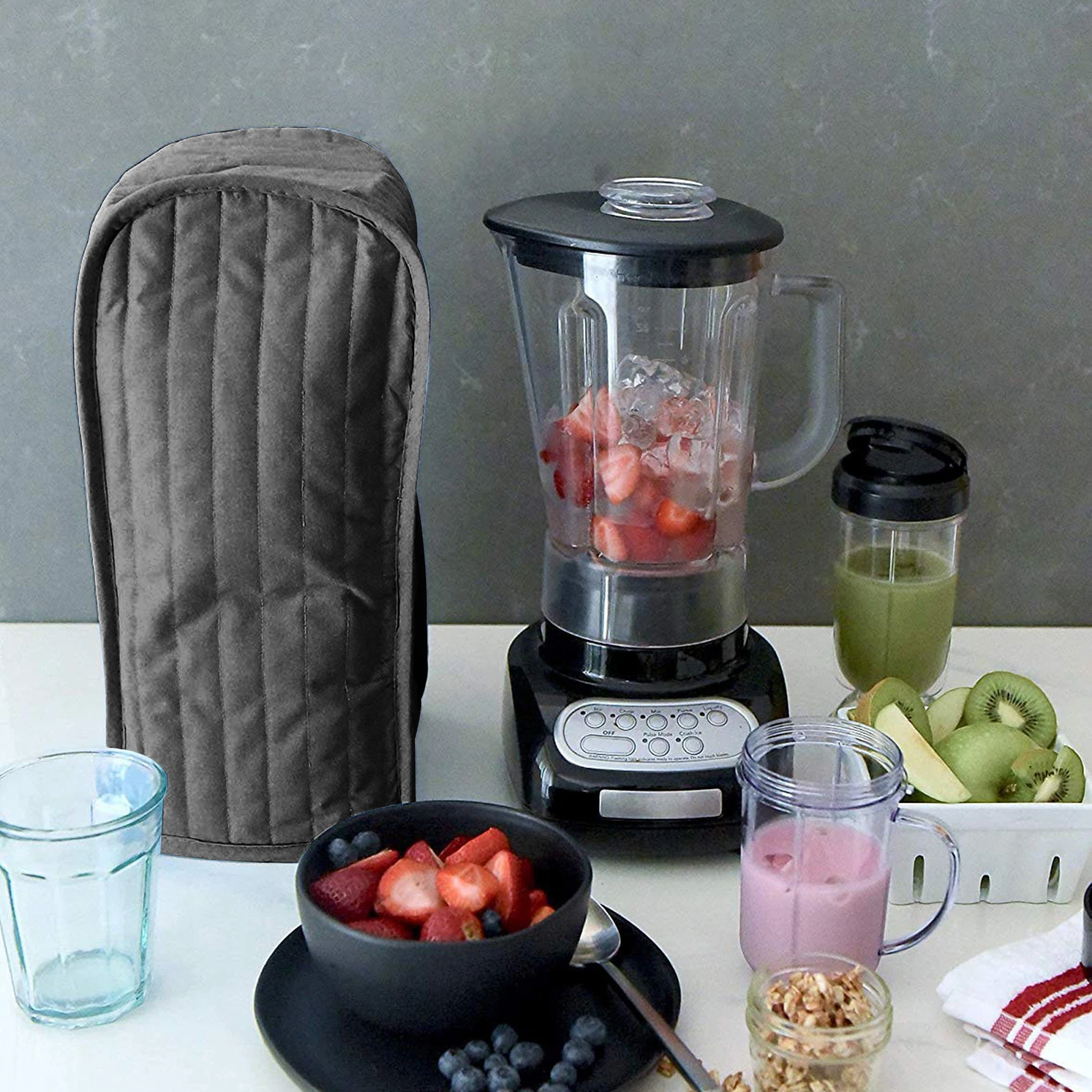 Blender Dust Cover Anti Fingerprint Mixer Blender Cover Dust-prof for Household Practical Home Kitchen Stand Mixer kitchen mixer cover