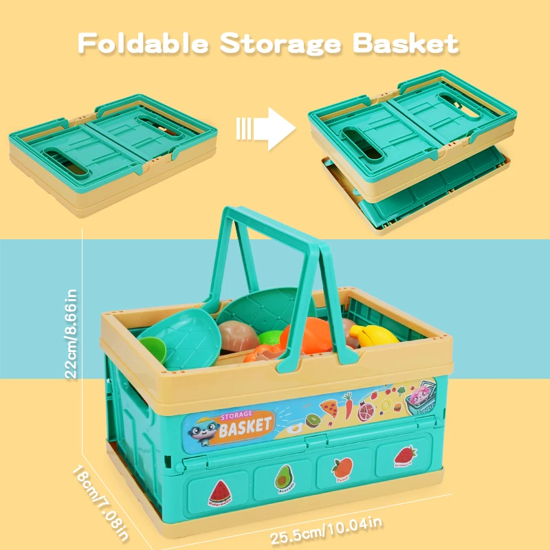 Simulation fruit and vegetable cutting fun children's toys house can peel and cut fruits vegetables baby kitchen toys