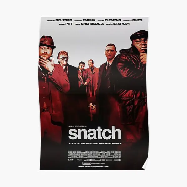 

Snatch Movie Poster Mural Home Art Picture Decor Modern Print Vintage Decoration Wall Painting Room Funny No Frame
