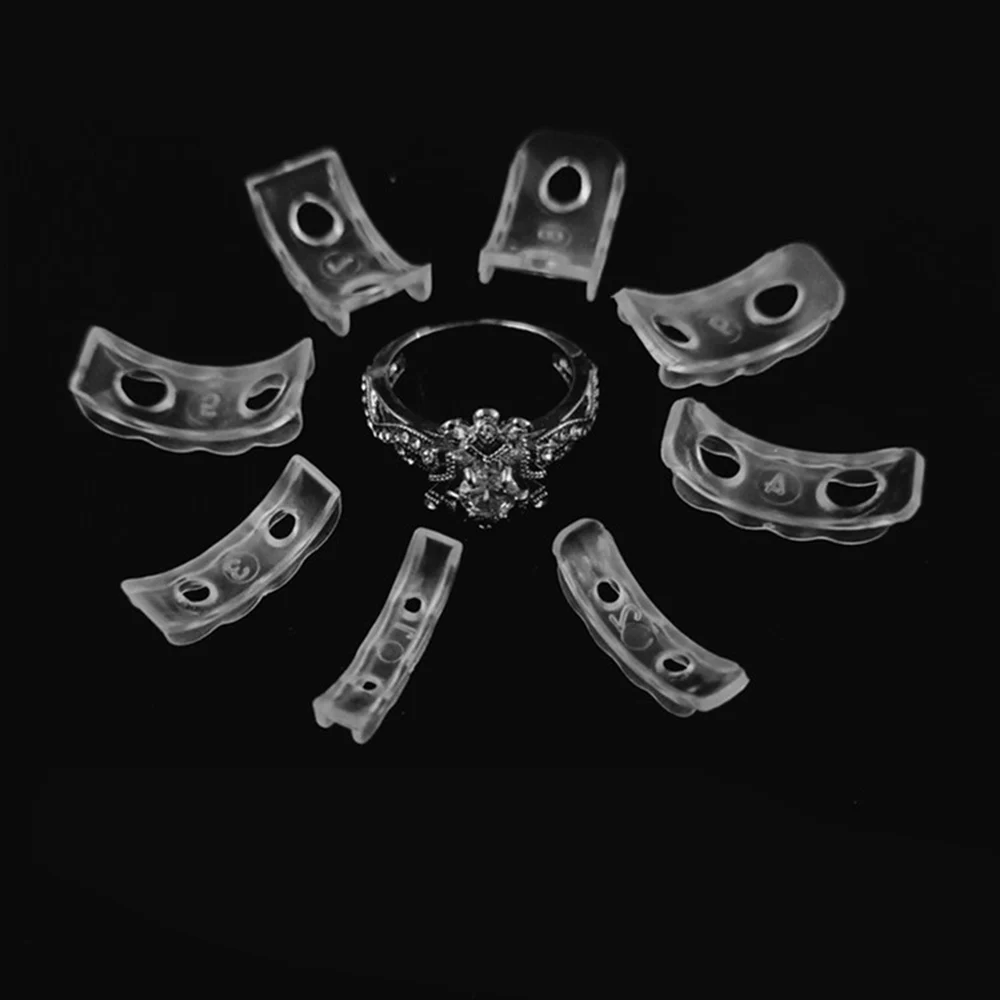 Plastic Ring Size Adjuster Pads for Loose Rings
