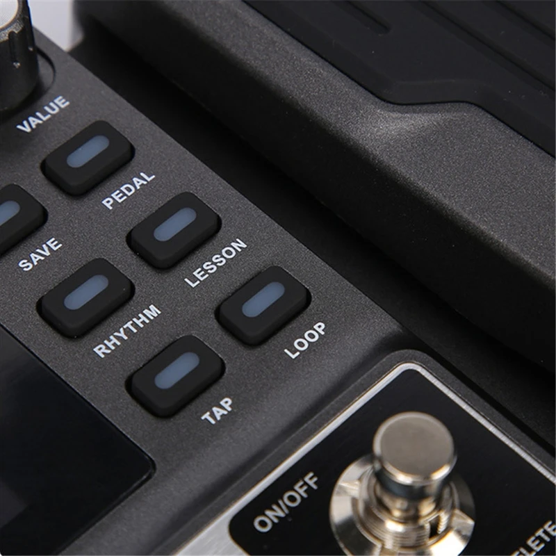 

Guitar Effect Pedal with Loop Recording-Time 8 Effect Module 40 Drum Rhythm