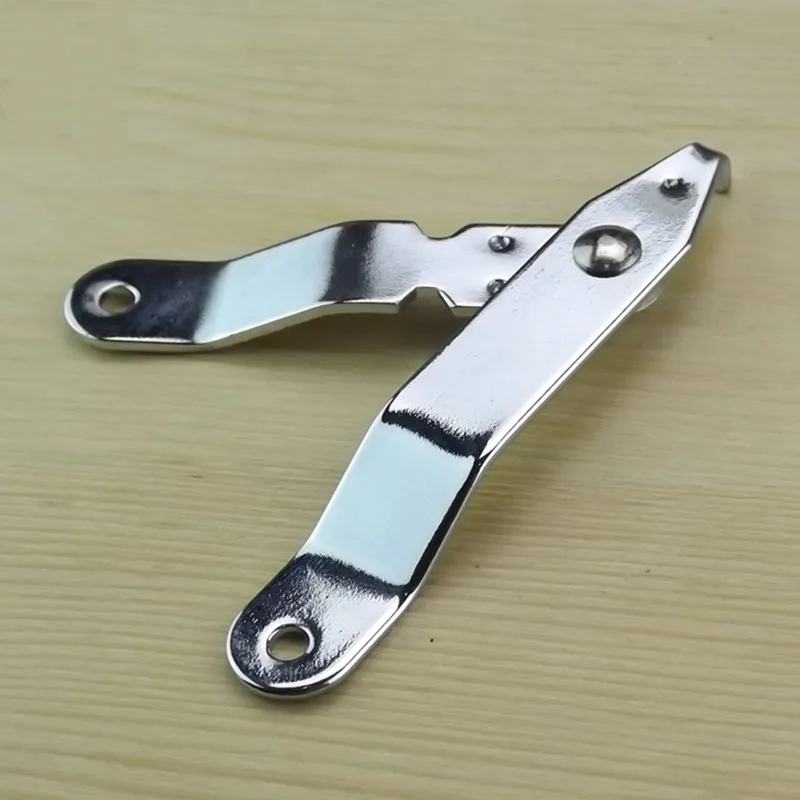 Iron Folding Box Door Buffer Drawer Lift Cushioning Support Cabinet Hinges Furniture Hardware Accessories