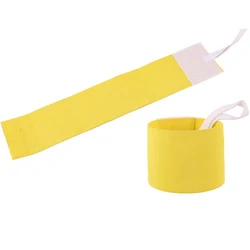 Vibrant Adjustable Soccer Captain Armband (Yellow)