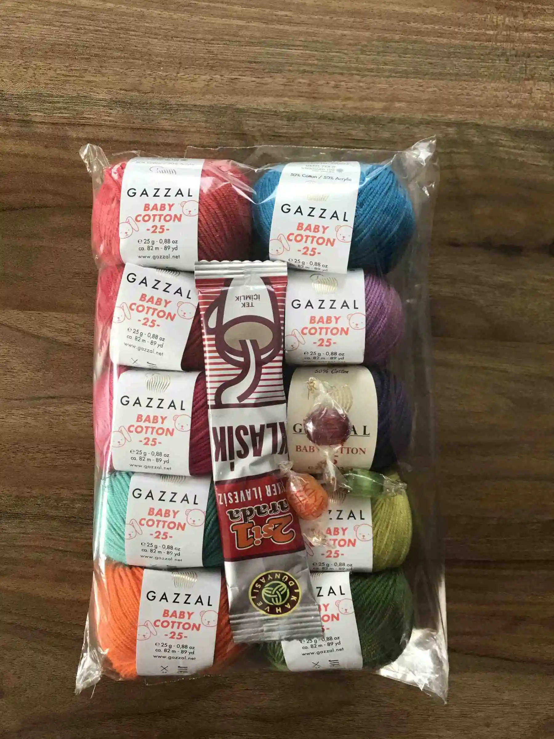 Baby Cotton- Punch/Amigurumi/embroidery thread set 10 candy-set-2 mesh rope hobby supplies & entertainment life image_2