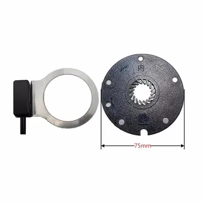 Electric Bicycle Pedal Assist Sensor with 75mm Disk - PAS System & Accessories