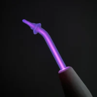 Electrode HF Replace Applicator Handheld High Frequency Facial Machine Glass Aron Neon Tube Red Ray Acne Spot 1