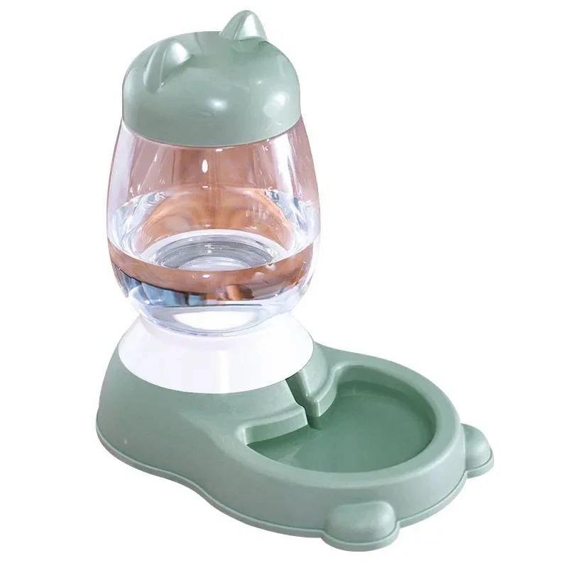 2.2/2.5L 개밥 물 그릇 고양이 개를위한 자동 공급기 디스펜서 대용량 애완 동물 마시는 그릇 고양이 용품