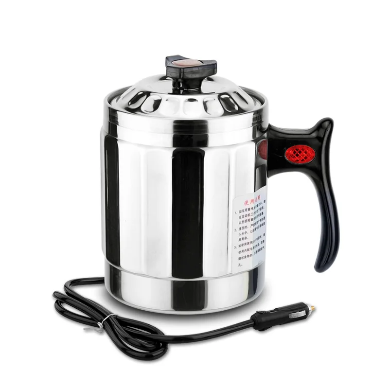 

Electric Water Boiling Kettle 12/24/220V Multifunctional Electric Kettle Multi Cooker 1L High Quality For Travel
