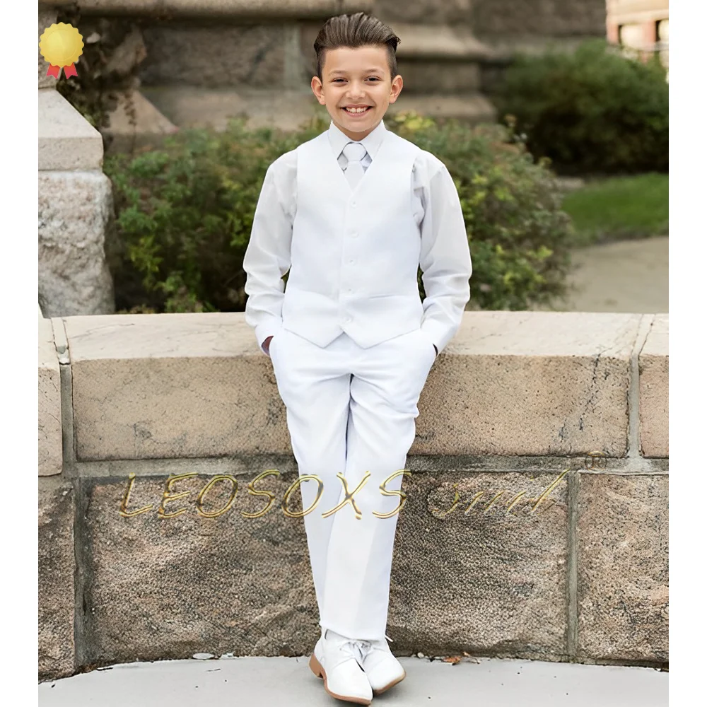 

Boys vest, trousers, 2-piece suit, fashionable and lightweight custom dress for boys aged 3 to 16 years old