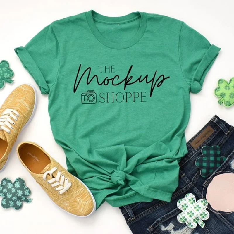 

St Patrick's Day Gnomes T Shirt Three Clover Gnomes with Shamrock Cartoon Graphic Tshirts Irish Day Shirt Lucky Unisex Shirt