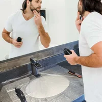 20pcs New Disposable Bathroom Tub beard Hair Organizer piece Disposable wash basin beard bib cleaning cloth 1