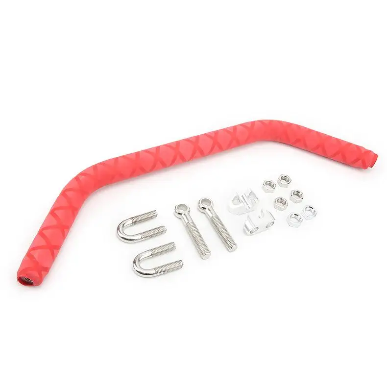 Barra Di Bilanciamento In Lega Alluminio Per Manubrio Moto - 12 Pollici, Colore Nero - Foto 9