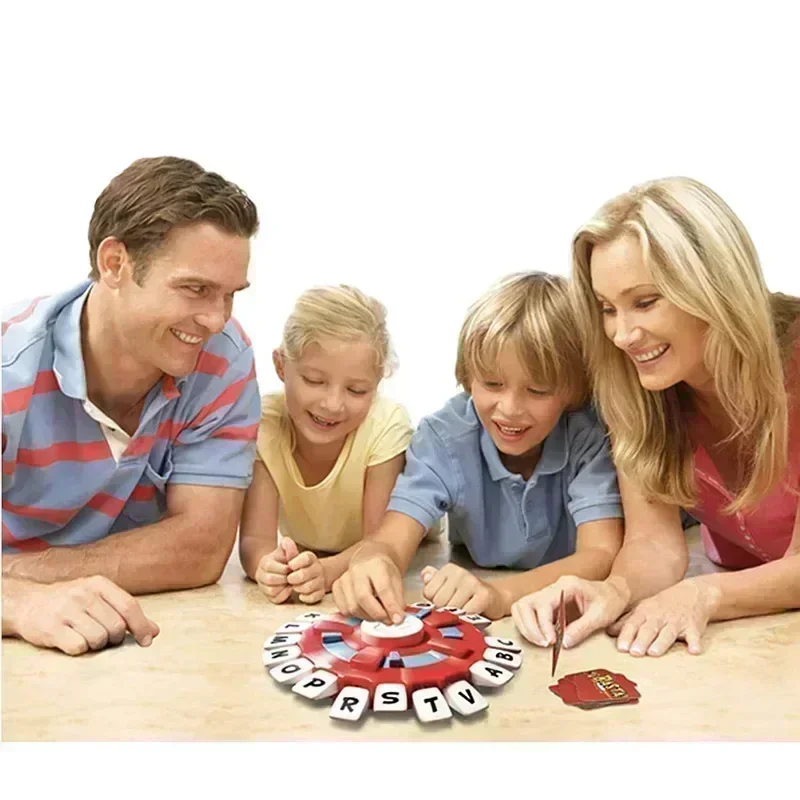Basta Spanish Tapple Word Game English Tapple Games Version Quick Thinking Letter Pressing Board Games Gifts