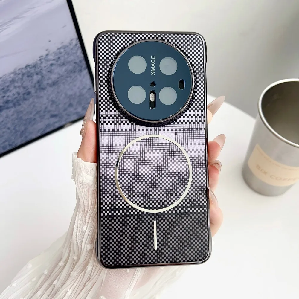 OPPO Find X8 Series Carbon Fibre Magnetic Wireless Charging Protective Case