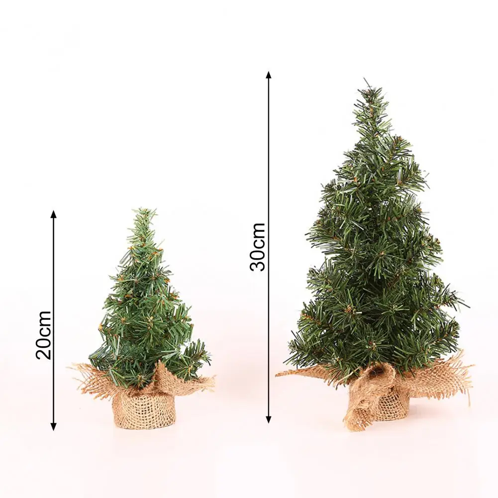 Convenient Simulation Christmas Tree Bright-colored Handicraft Lightweight Decorative christmas tree ornaments mini christmas tree collapsible christmas tree