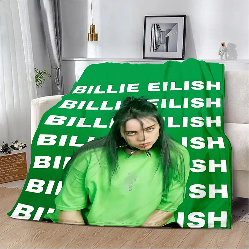 Printed Blanket Fashion B-BillieS Picnic Blankets Warm Blanket Soft and Comfortable Blanket Home Travel Birthday Gift 6