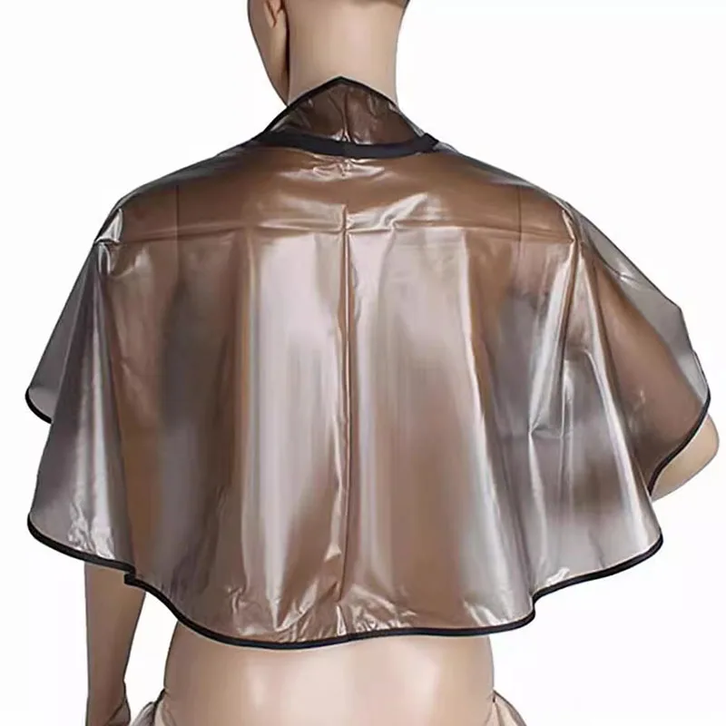 Hair Cutting Collar Waterproof Colouring Cape Barber Cloth Hairdressing Hair Dye Gown Perm Baking Oil Cape Tool Haircut Cape 2