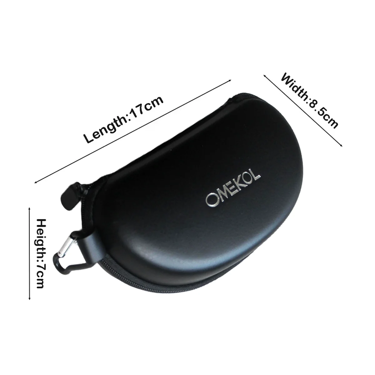 Premium OMKOL Cycling Sunglasses Case & Cleaning Set