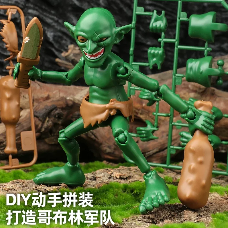 Glückliche 13 Puppe Figur bewegliche Gelenk puppe Gelenk puppe Glück 13 3d zusammen gebautes Jungen spielzeug geschenk – Detail 6