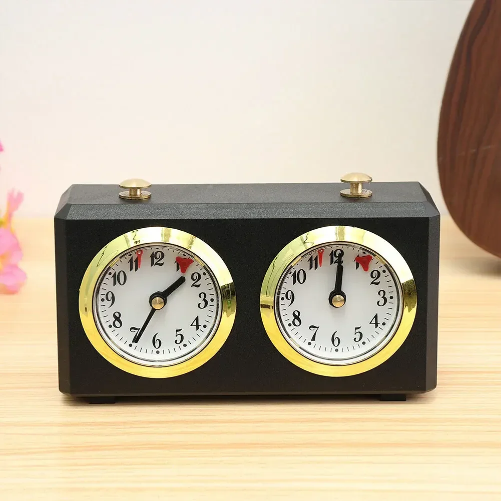 Retro Accurate Portable Competition Game Timer Chess Clock Analog Gift Professional Mechanical Count Up Down I-GO Accessories digital chess clock