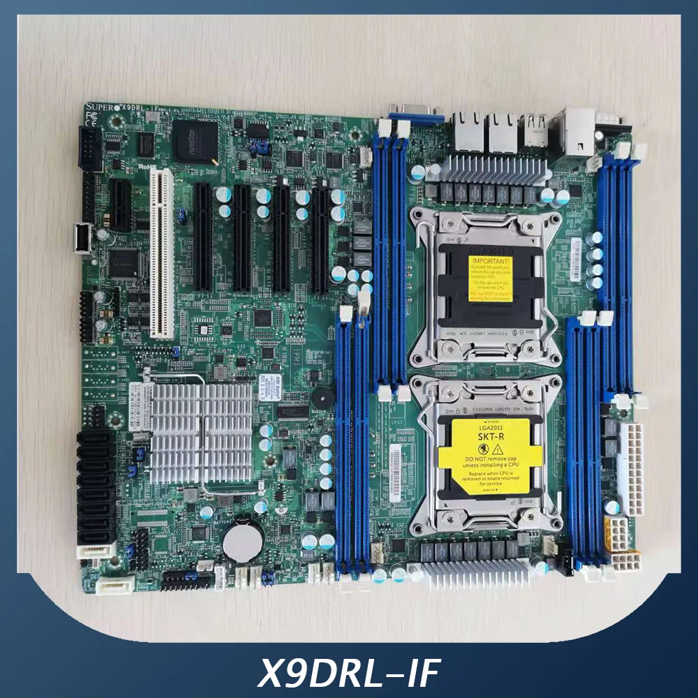Motherboard For Supermicro X9DRL IF X9DRL 3F IF Y101B Dual Main Board Game Multi Player Mobile