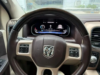 Car Auto Speedometer Screen Digital Cluster For Dodge RAM TRX 2013-2019 Pickup Truck Dashboard LCD Instrument Panel Meter Player