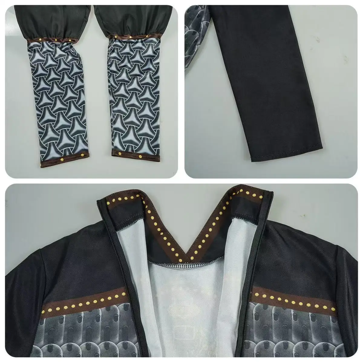 Chinese Mythology Erlang Shen Three-Eyed God Cosplay Costume