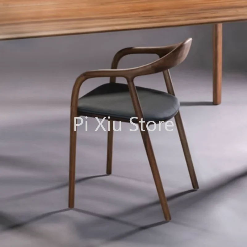 DesignerOfficeKitchenChairWoodModernMobileLoungeDinningChairs