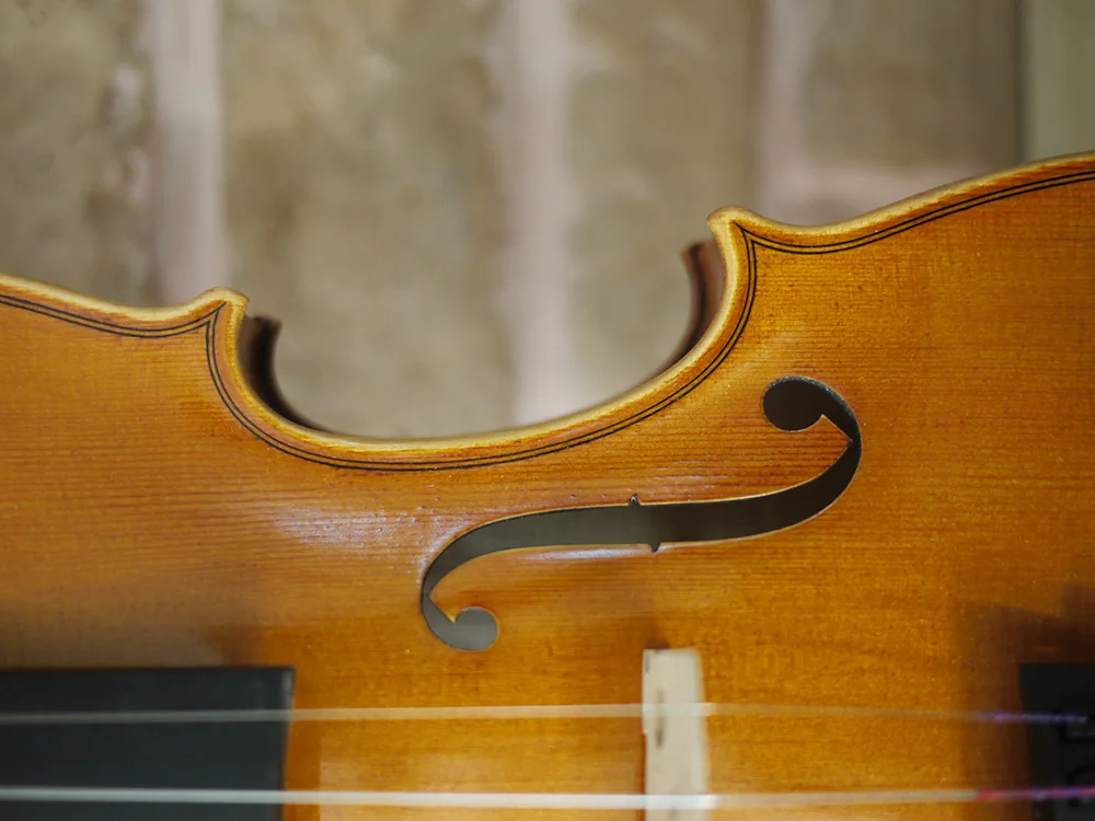 Antonio StradIvari 1715 Cremonese Violin Copy . Handmade by Dan Sun Workshop Rich Deep Tone. Antique Oil Varnish, No.1896