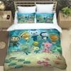 The Octonauts cartoon Bedding Sets exquisite bed supplies set duvet cover bed comforter set bedding set luxury birthday gift 1