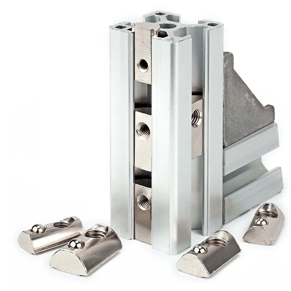 Sliding T Slot Nuts 20Pcs