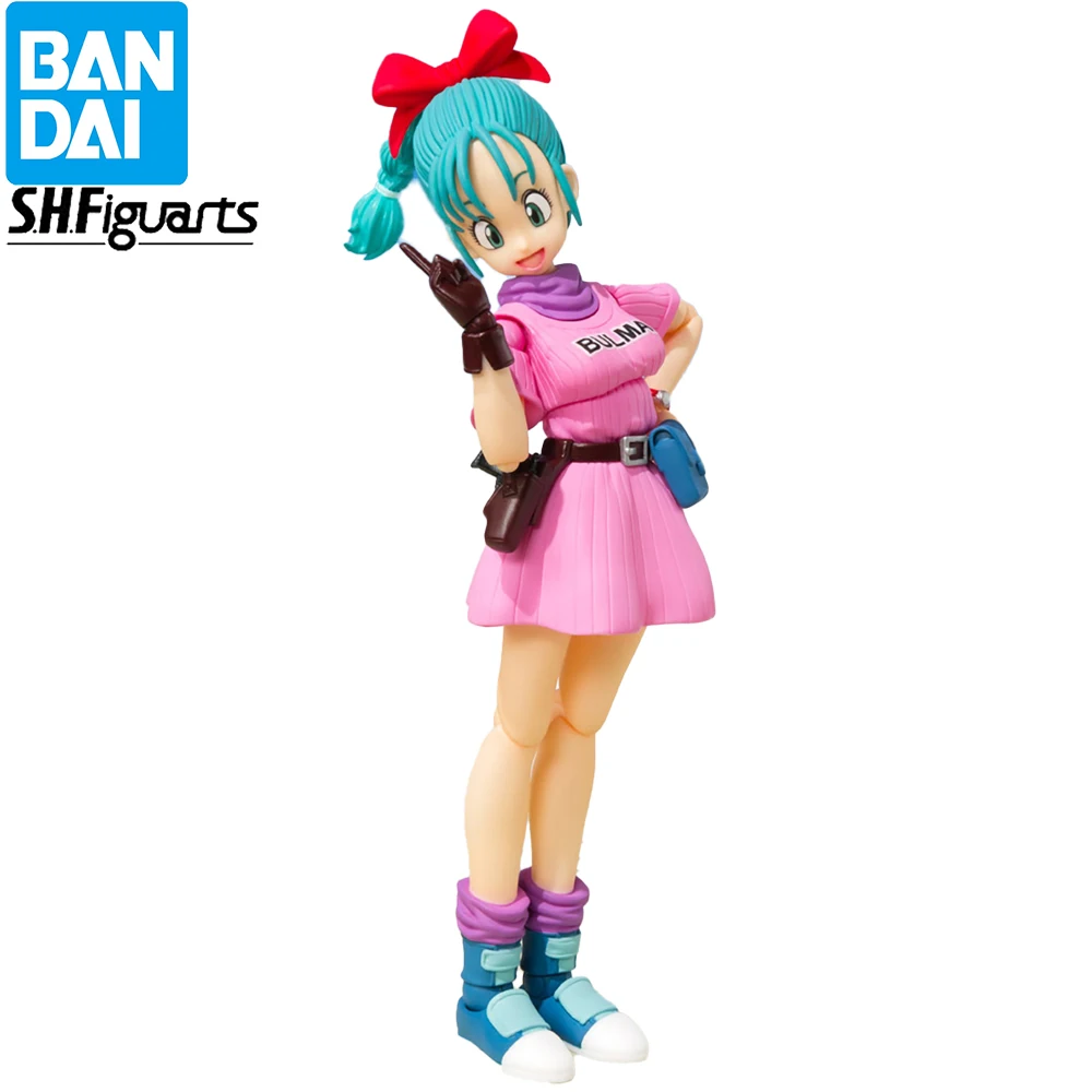 Оригинальные фигурки героев мультфильма Bandai S.H. Фигуртс бульма начало большого приключения, аниме Модели, игрушки, подарки для фанатов