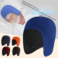 Winter Fleece Sleep Hat Cycling Head Cover Ear Flap Hat Windproof and Cold-Resistant Cycling Cap